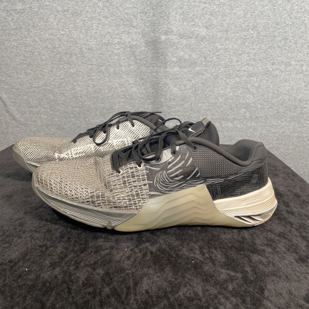 Nike Metcon 8 Mens Training Shoes Smoke Grey Black DQ4675-001 Size 12